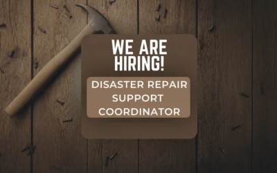 Hiring A Disaster Repair Support Coordinator